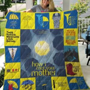 How I Met Your Mother Quilt Blanket  Limited Quilt Blanket